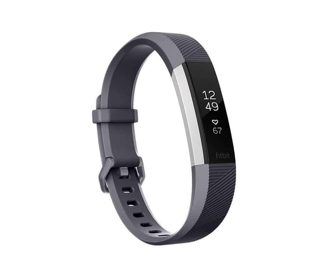 Fitbit Alta Hr Fitness Wristband With Heart Rate Tracker - Gray ( L )