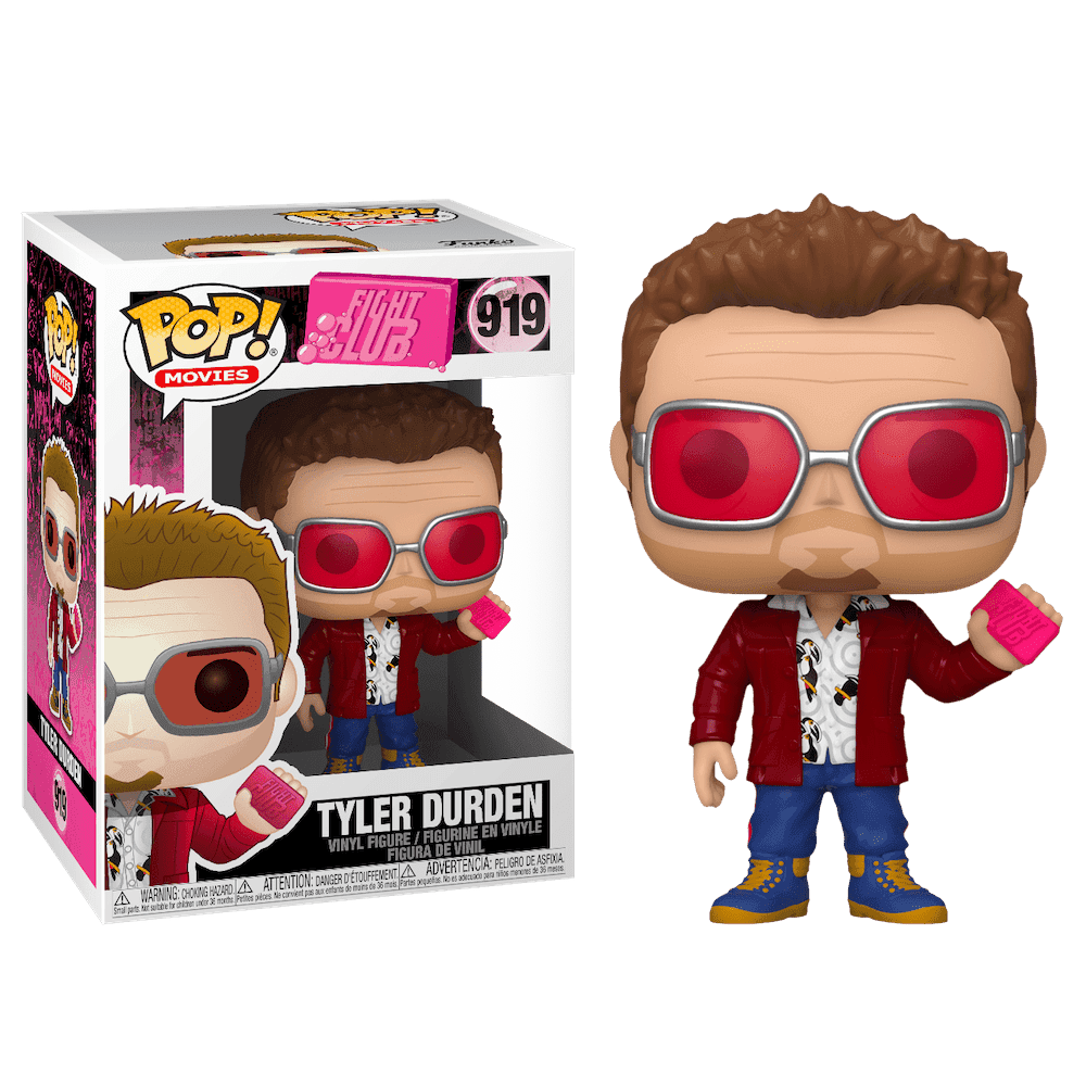 Funko pop movies fight club tyler durden w chase and b