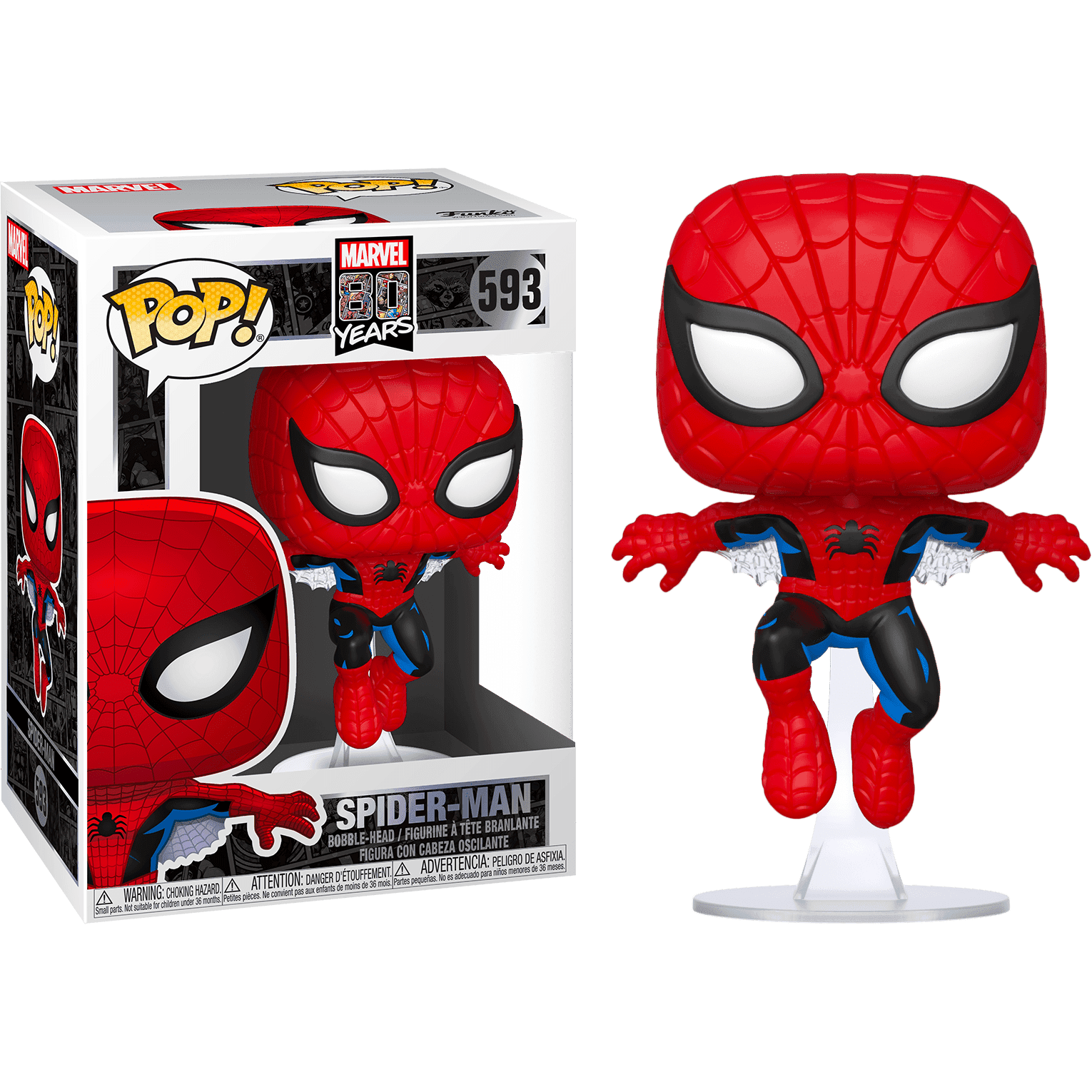 Funko pop marvel 80th first appearance spider man