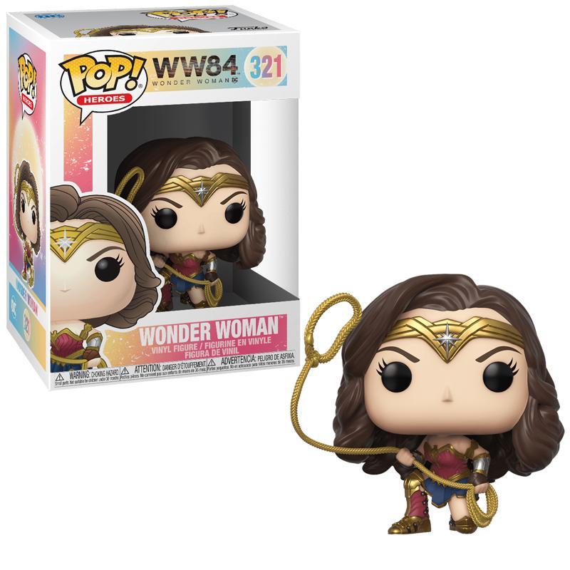 شخصية Pop! Heroes: WW 1984 - Wonder Woman (Metallic)