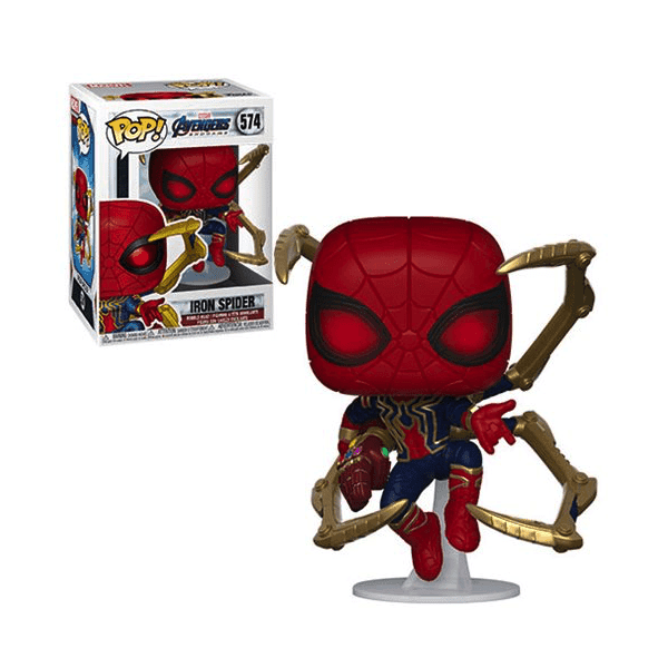 Funko pop marvel endgame iron spider w nanogauntlet