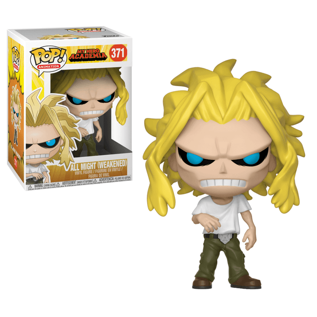 Funko pop anime mha s2 all might weakened