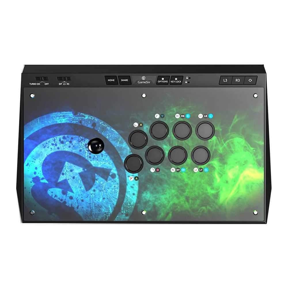 جهاز تحكم بالألعاب GameSir C2 Universal Arcade Fightstick - أسود