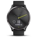 Garmin Vivomove Hr Fitness Wristband With Heart Rate Tracker - Black (L)
