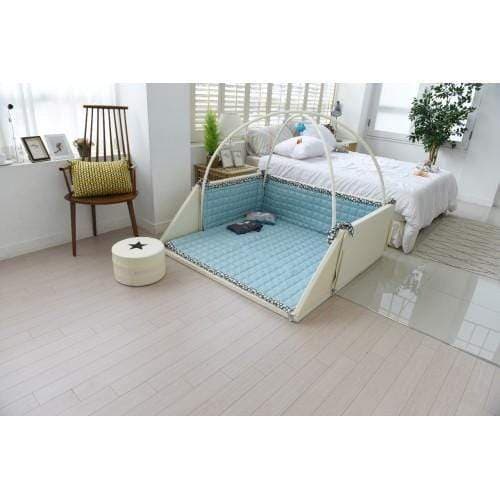 سرير أطفال GGUMBI Bumper Bed Lucky Star - عاجي