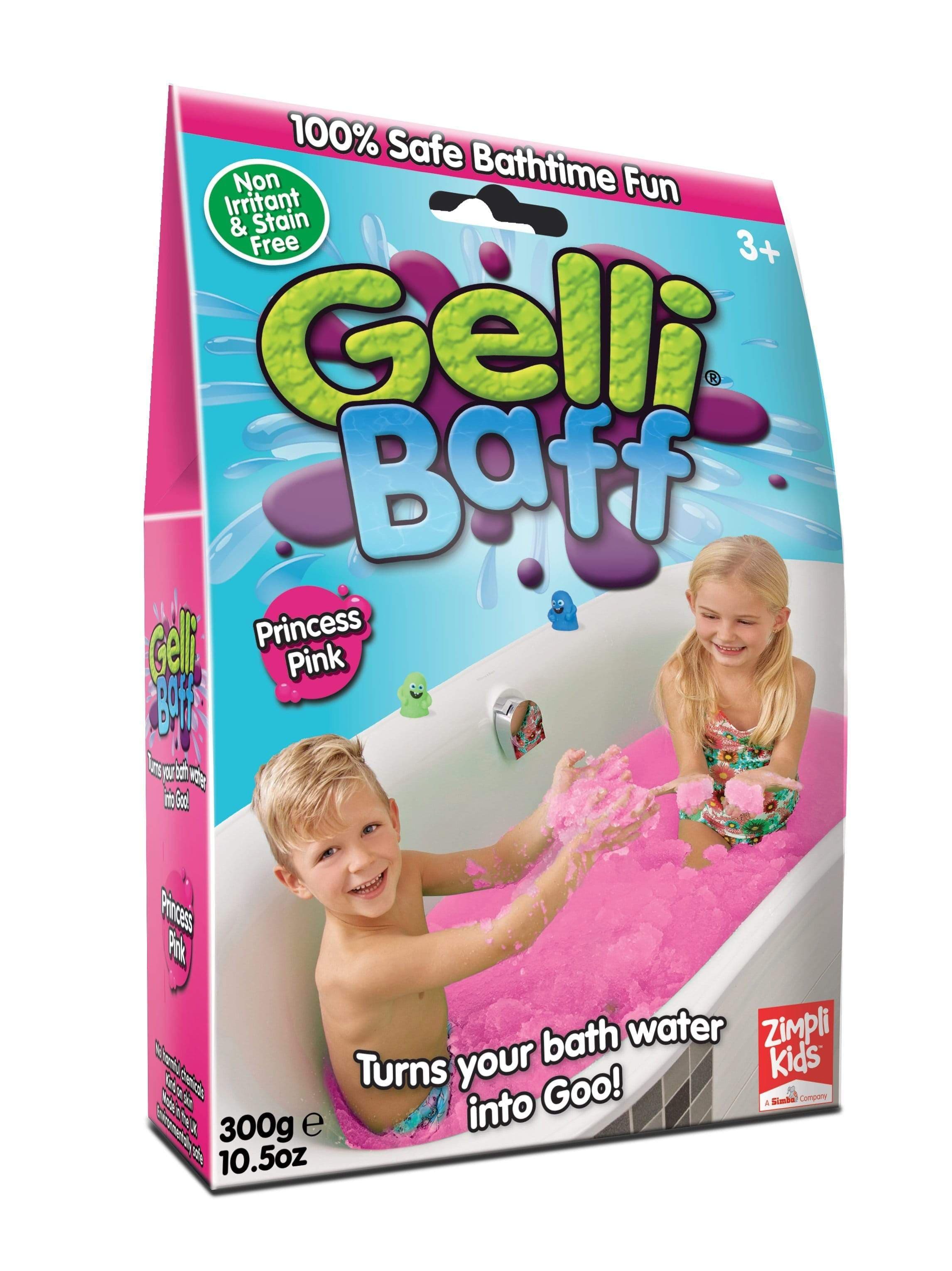 لعبة جيلي باف وردي 300 جرام glibbi-Zimpli kids - Gelli Baff