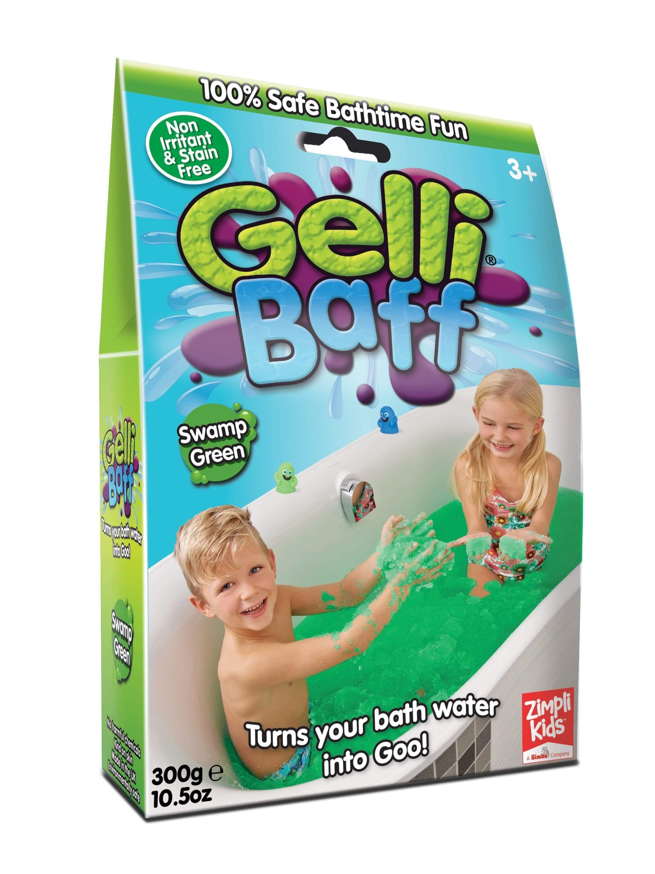 لعبة جيلي باف أخضر 300 جرام glibbi-Zimpli kids - Gelli Baff