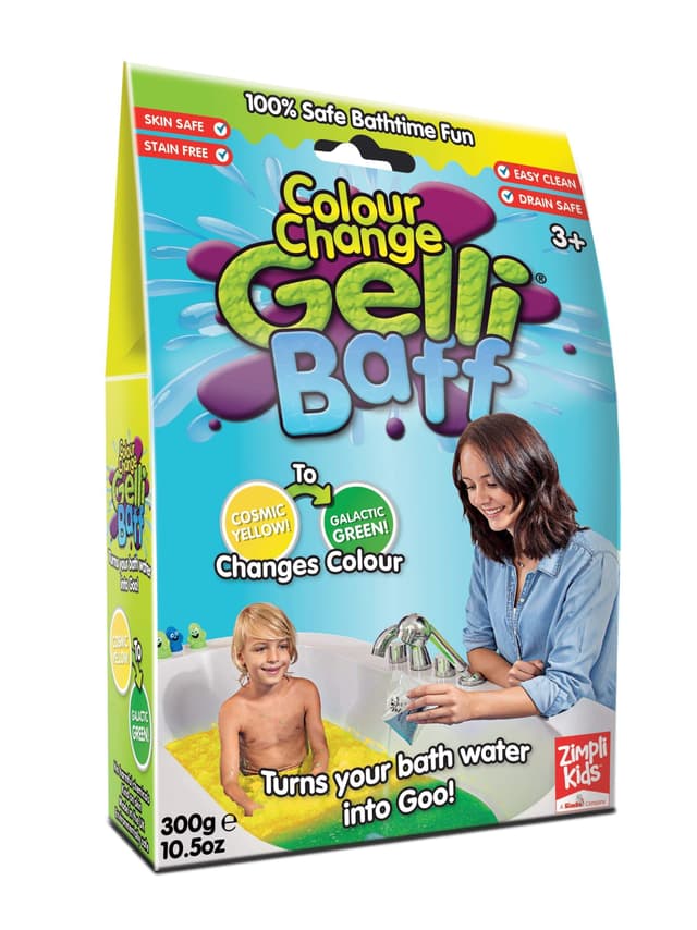 لعبة جيلي باف أصفر 300 جرام glibbi-Zimpli kids - Colour Change Ballistic - 334500