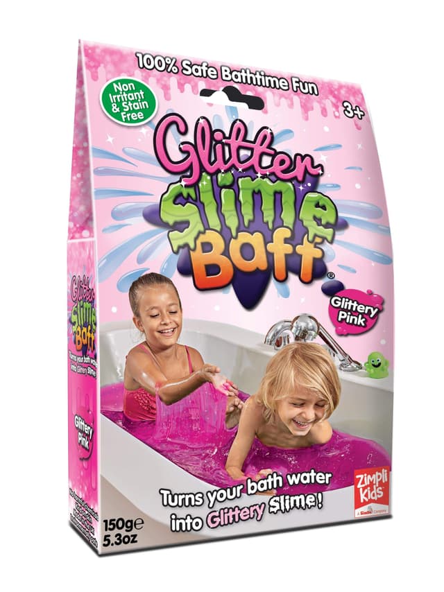 لعبة جيلي باف لامع وردي 150 جرام glibbi-Zimpli kids - Slime Baff Pink - 334520