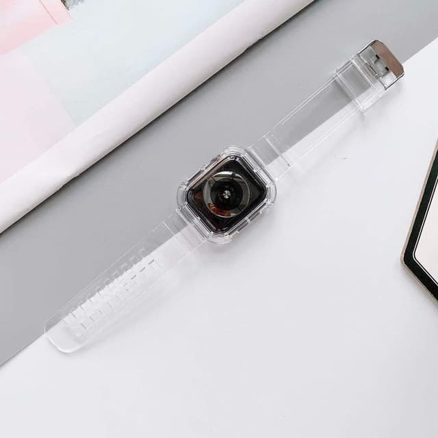 حزام ساعة آبل شفاف