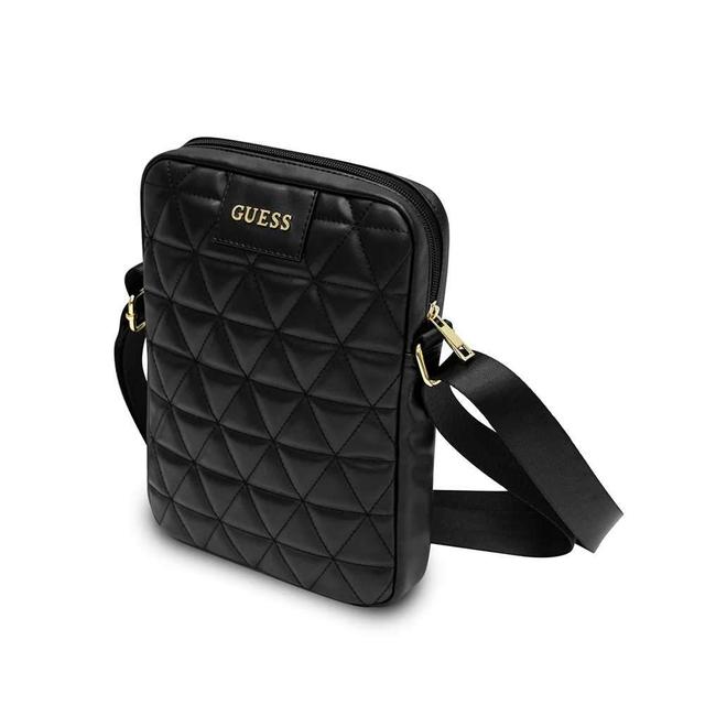 حقيبة تابلت PU Quilted Tablet Bag 10" Guess - أسود
