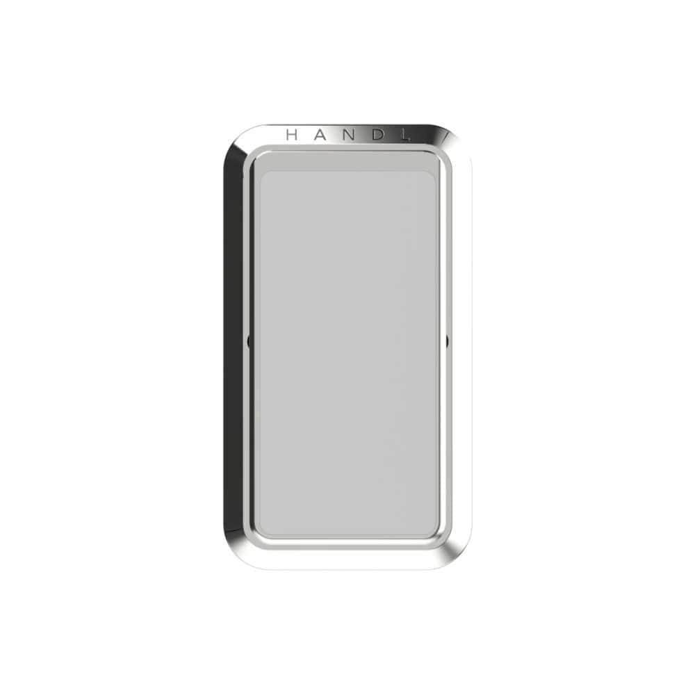 handl solid phone grip silver