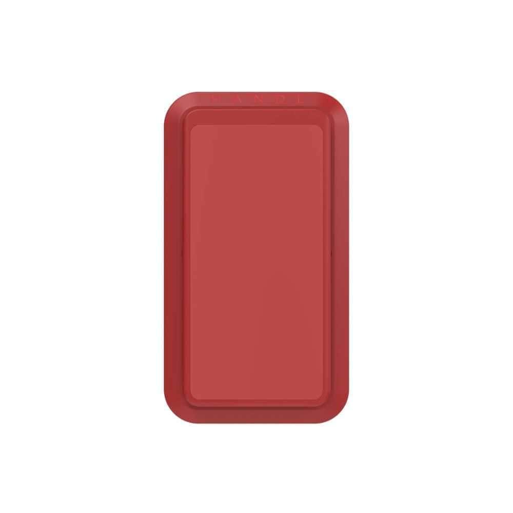 handl solid phone grip red