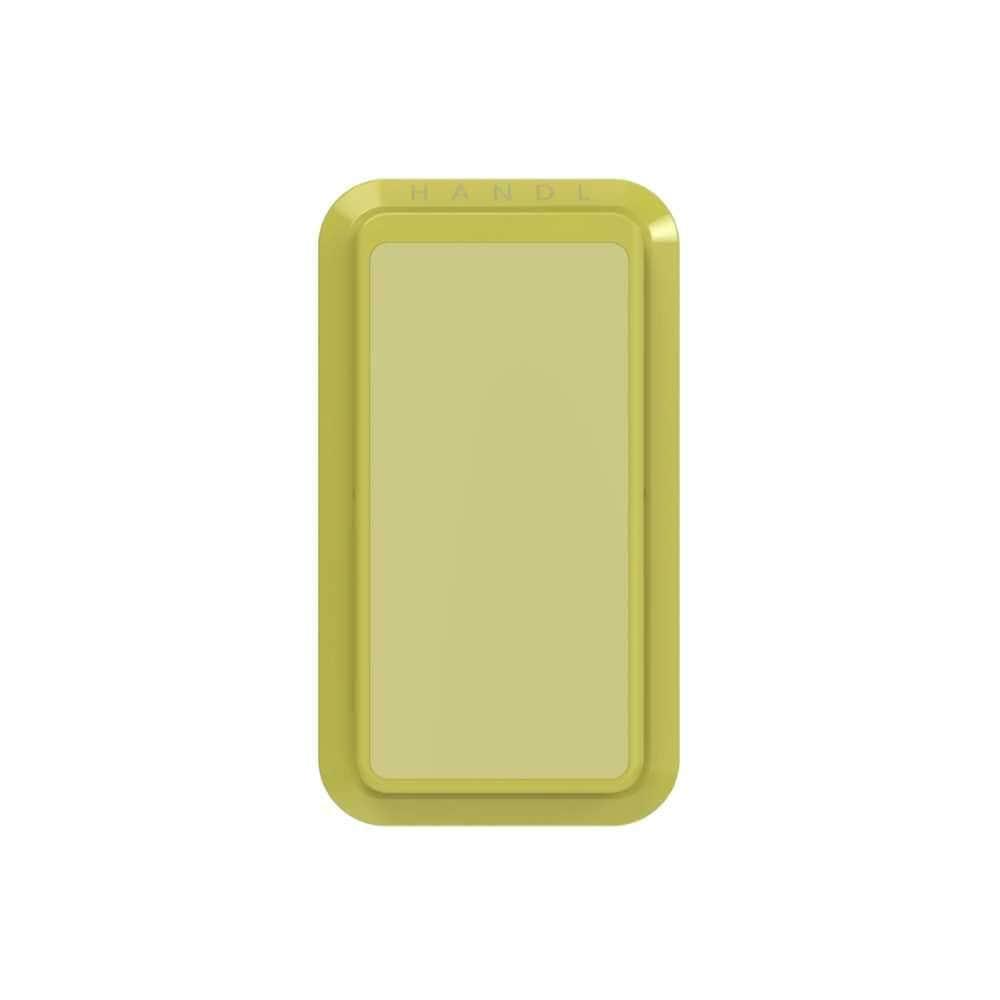 handl solid phone grip yellow