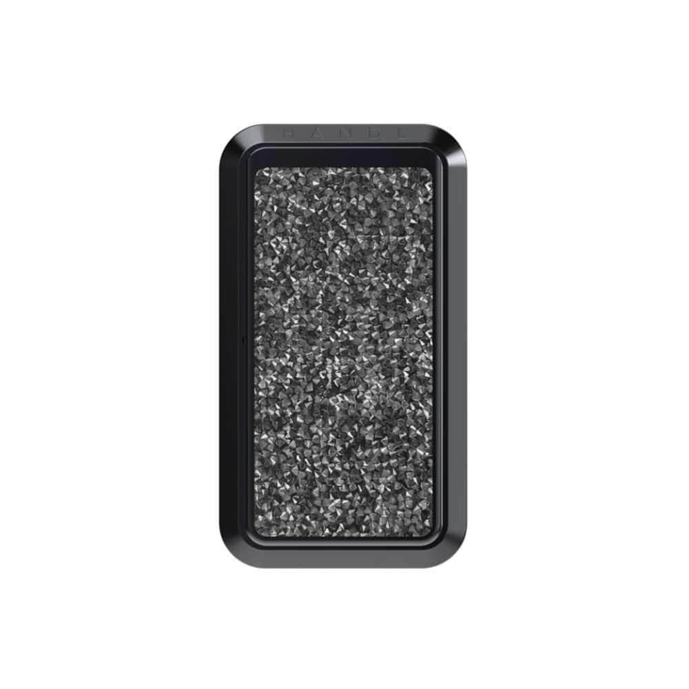 handl crystal phone grip black