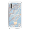 كفر حماية آيفون HAPPY PLUGS Slim Case for iPhone XS Max - Blue Quartz - SW1hZ2U6MzIzMDE=