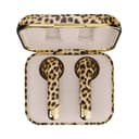 happy plugs air 1 true wireless earbuds limited edition leopard