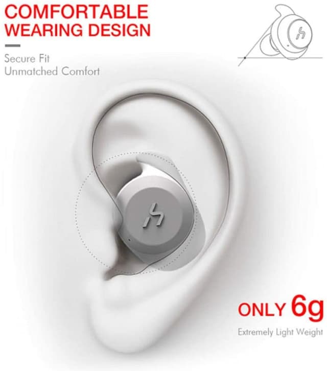 havit true wireless sports headphones g1 pro white