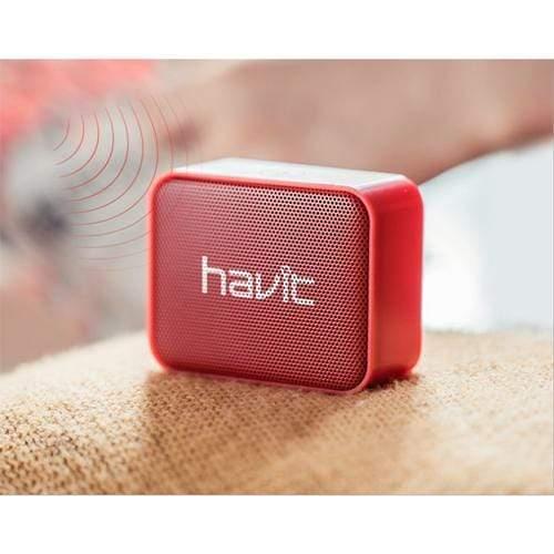 havit mini bluetooth speaker red
