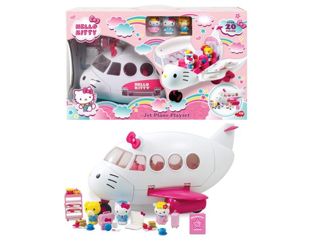 لعبة طائرة 20 قطعة من الملحقات JADA - Hello Kitty Jet Plane - SW1hZ2U6NTk0NjQ=