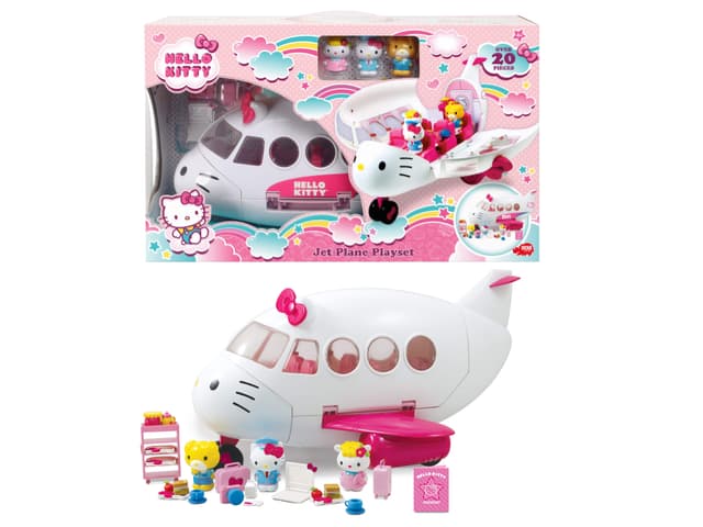 hello kitty jet plane playset - 338145