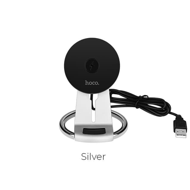 شاحن لاسلكي سريع وحامل مكتبي hoco Desktop Wireless Rapid Charger