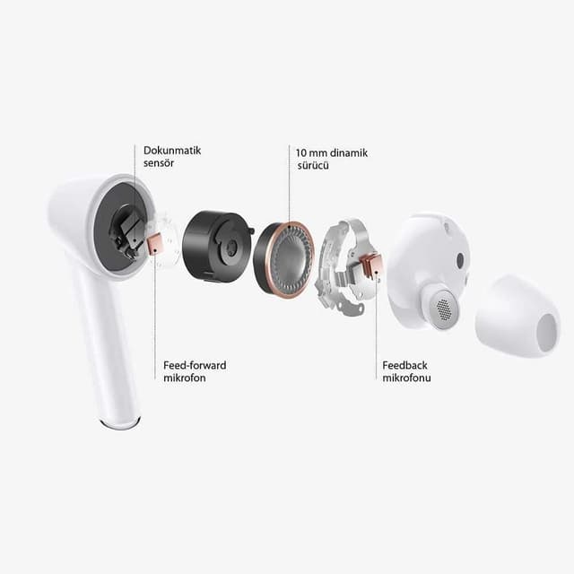 سماعات أذن لاسلكية Freebuds 3i Wireless Earphone with ANC Huawei - أبيض