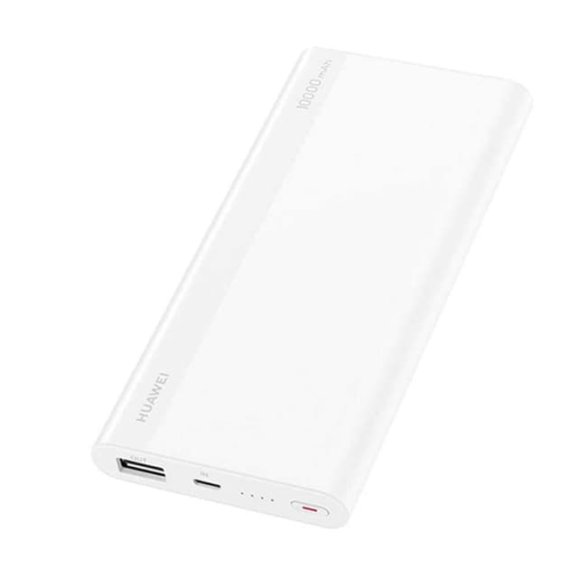باور بنك سعة 10000 ملي أمبير من  Huawei - أبيض
