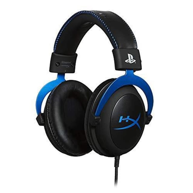 HyperX hyper x ps4 hyperx cloud gaming headset blue