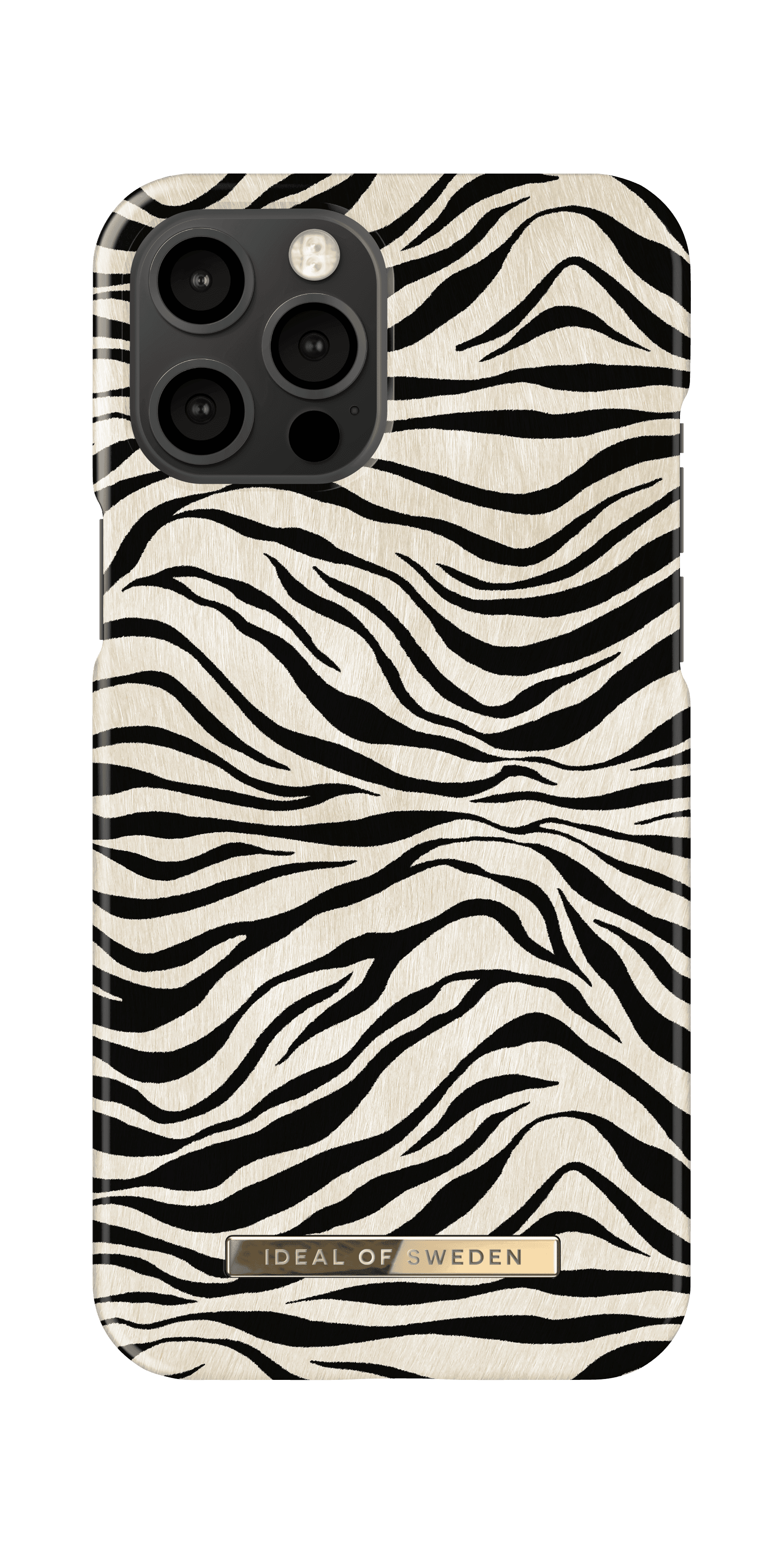 ideal of sweden zafari apple iphone 12 pro max case fashionable swedish design zebra print iphone back cover wireless charging compatible zafari zebra