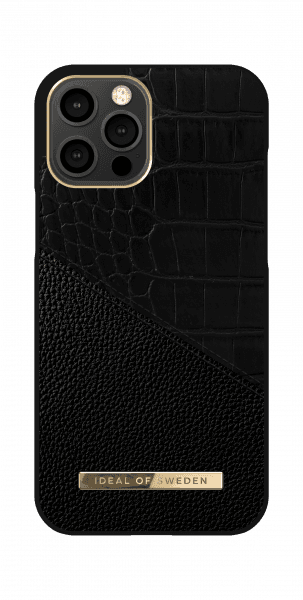 كفر iDeal of Sweden - ATELIER Apple iPhone 12 Pro Case - Nightfall Croco