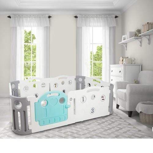 حباسه اطفال مانعة للانزلاق بباب مع قفل آمان أبيض ايفام Ifam White With Non-Sip Safety Lock Baby Room Expand