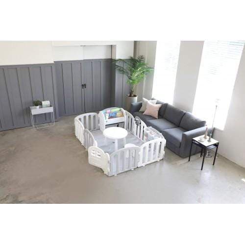 حباسة اطفال أبيض ورمادي 140*200 ايفام iFam 140*200 White Anad Gray First Baby Room