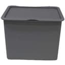 صندوق تخزين iFam - Organizer (A) Basket + Cover /Extra Large 2EA - رمادي