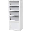 دولاب اطفال 5 رفوف عمود واحد أبيض آي فام IFAM MYPICK MODULAR ORGANIZER 5 LEVEL SINGLE
