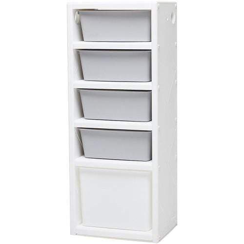 دولاب اطفال 5 رفوف عمود واحد أبيض آي فام IFAM MYPICK MODULAR ORGANIZER 5 LEVEL SINGLE