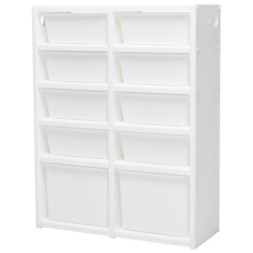 خزانة مزدوجة IFAM - MYPICK MODULAR ORGANIZER 5-LEVEL DOUBLE - أبيض