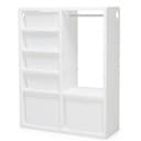 خزانة أطفال IFAM - MYPICK MODULAR ORGANIZER 5-LEVEL SINGLE/HANGER - أبيض