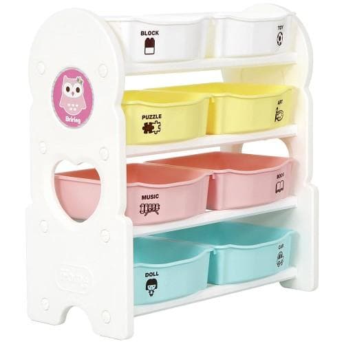 منظم الألعاب iFam - Briring 4 Shelves Toy Organizers Mint