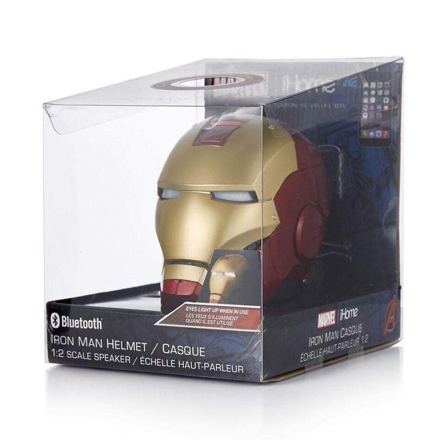 ihome kiddesigns bluetooth helmet speaker marvel iron man - SW1hZ2U6MzQ4Mjc=