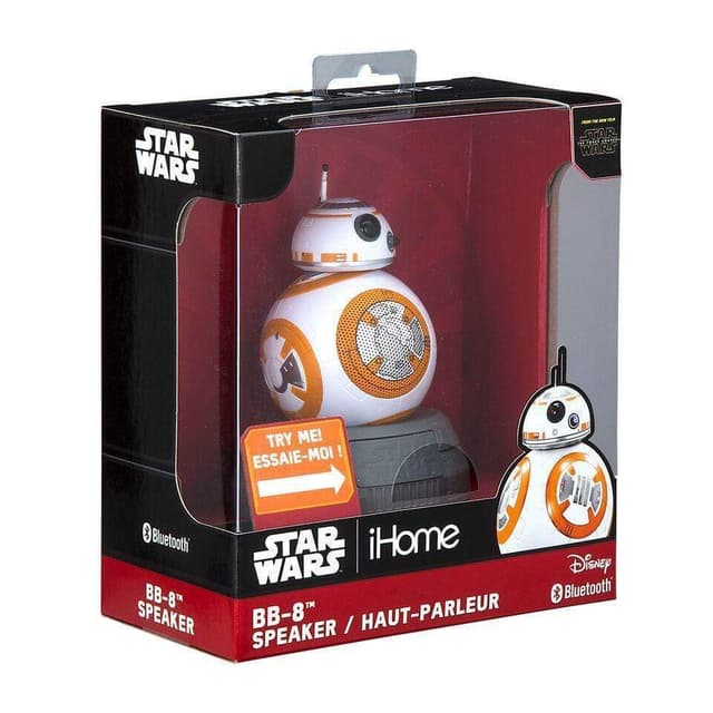 ihome kiddesigns bluetooth speaker star wars bb8