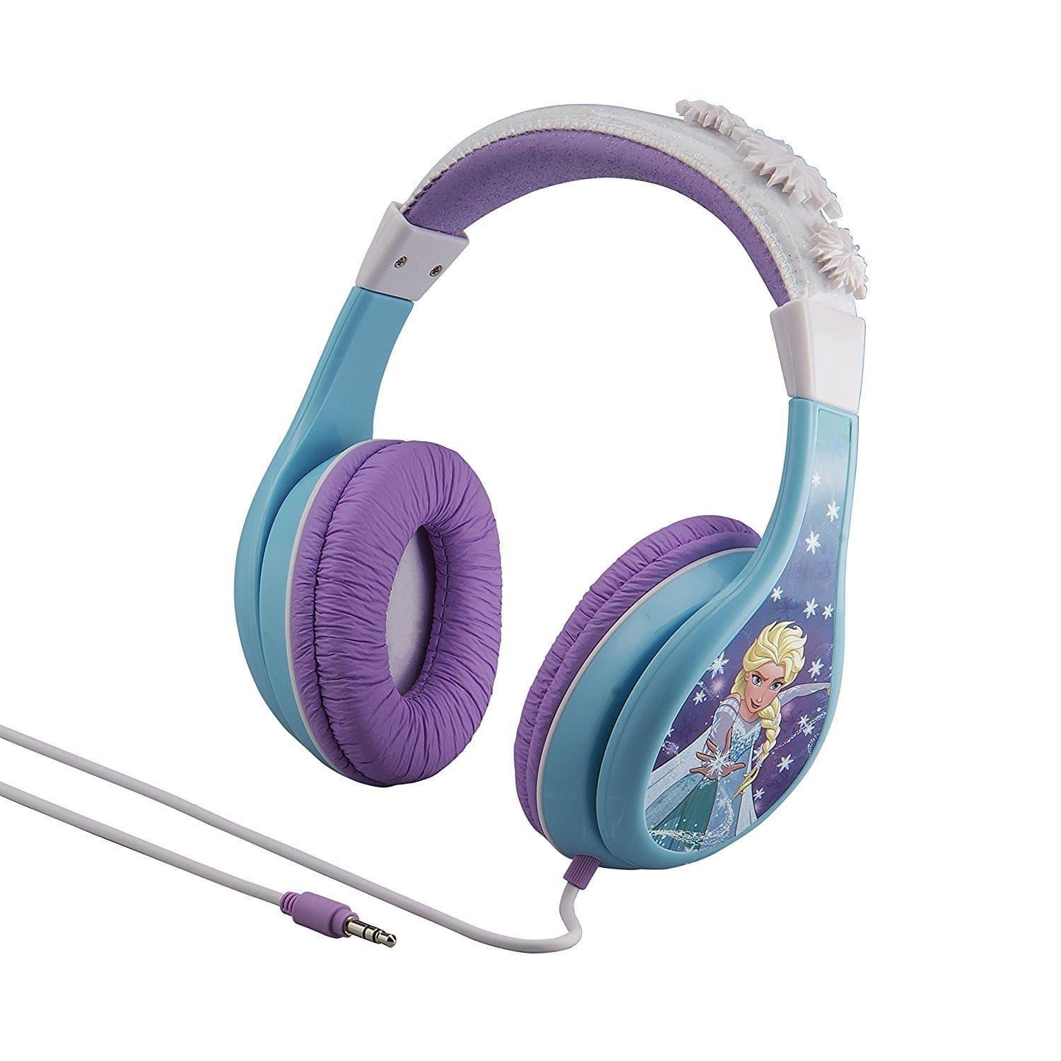 سماعات سلكية للأطفال فروزن Kiddesigns Over-Ear Headphone Volume Limited - iHOME