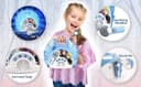 iHome kiddesigns disney frozen 2 sing along karaoke boombox kids toys portable karaoke machine built in music led flashing lights working microphone connects mp3 player audio device w play buttons
