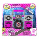 iHome kiddesigns lol surprise sing along karaoke boombox for kids built in music led flashing lights working mic kids toys portable karaoke machine connects mp3 player audio device w play buttons - 64239