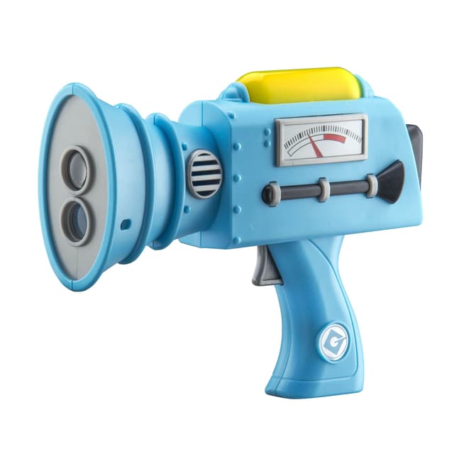 iHome kiddesigns laser tag gun minons the rise of gru laser tag blasters pistols for kids adults indoor outdoor laser battle lights up and vibrates 100 ft range with sound effects and shooting modes - 337113