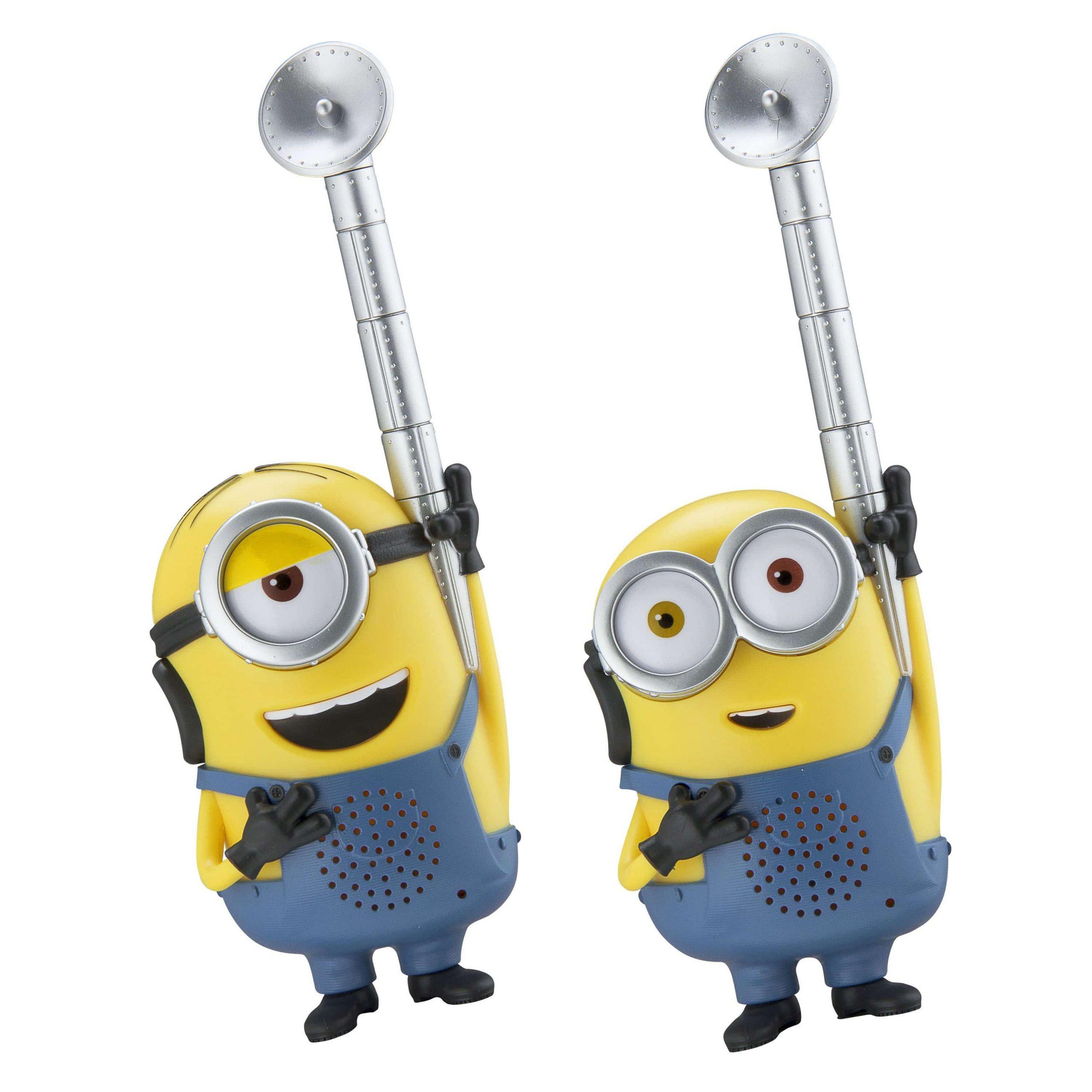 لعبة جهاز لا سلكي للأطفال KIDdesigns - Minions FRS Walkie Talkies - أسود