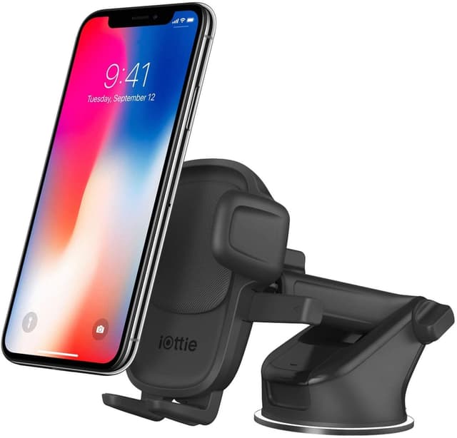 حامل هاتف محمول للسيارة  iOttie - EASY ONE TOUCH  5 Universal Dash Car Mount Premium Dashboard / Windshield Phone Holder