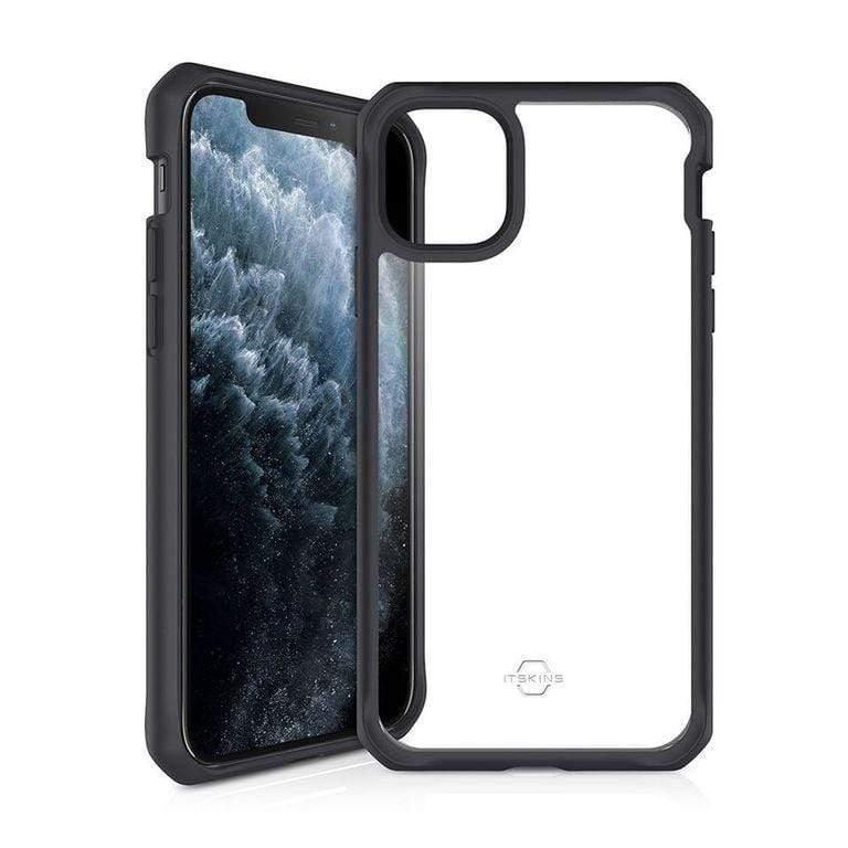 كفر موبايل ITSKINS HYBRID SOLID FOR IPHONE 11 Pro - شفاف/إطار أسود