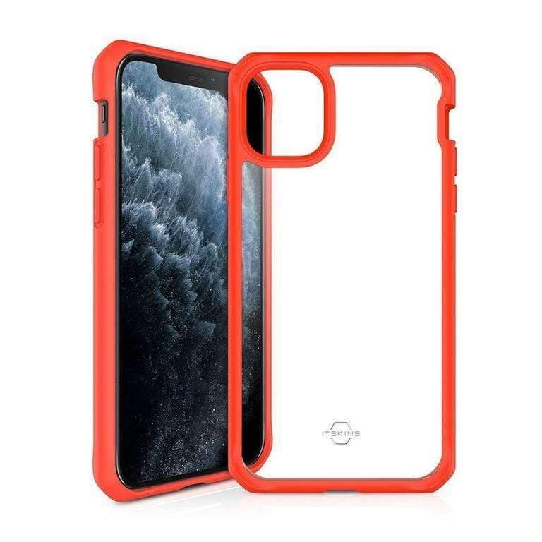 itskins hybrid solid for iphone xi 6 5 2019 red