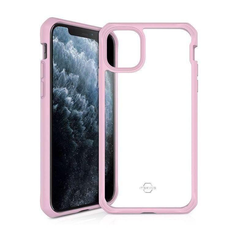 itskins hybrid solid for iphone xi 6 5 2019 pink